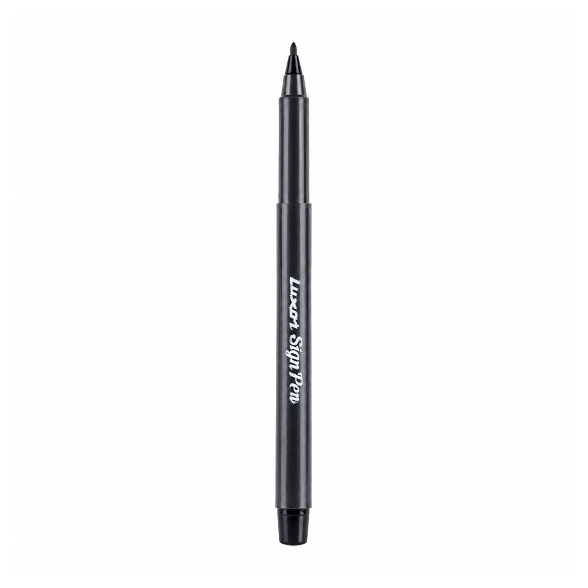 Luxor Sign Pen Pack of 5 — Black Ink Fine Tip Fibre Pen