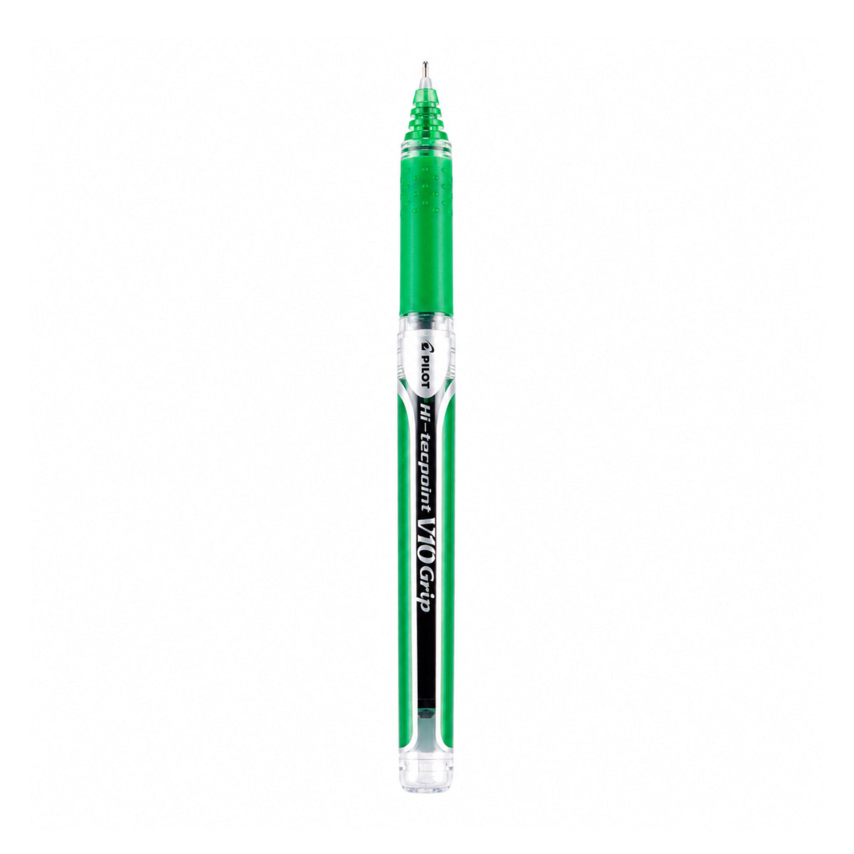 Pilot Hi-Tecpoint V10 Grip Green Rollerball Pen