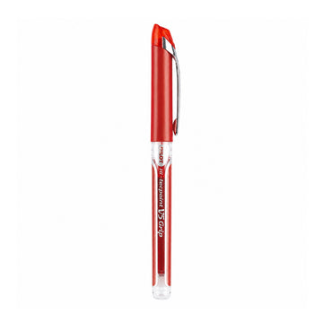 Pilot Hi-Tecpoint V5 Grip Red Rollerball Pen — Red Ink