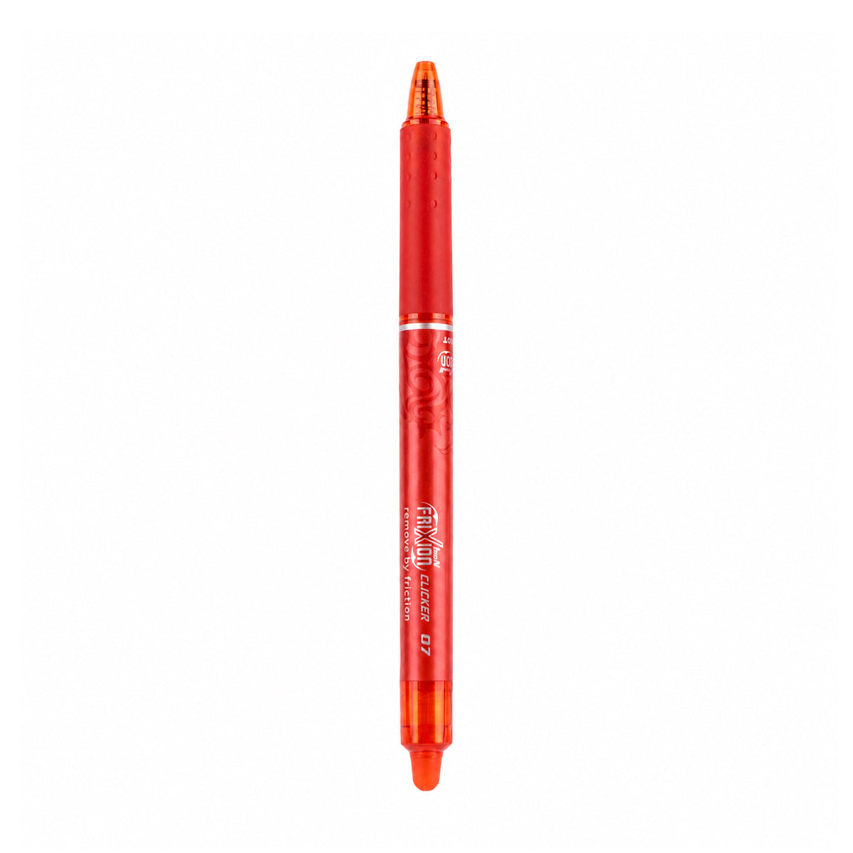 Pilot FriXion Clicker Erasable Red Rollerball Pen — Red Ink