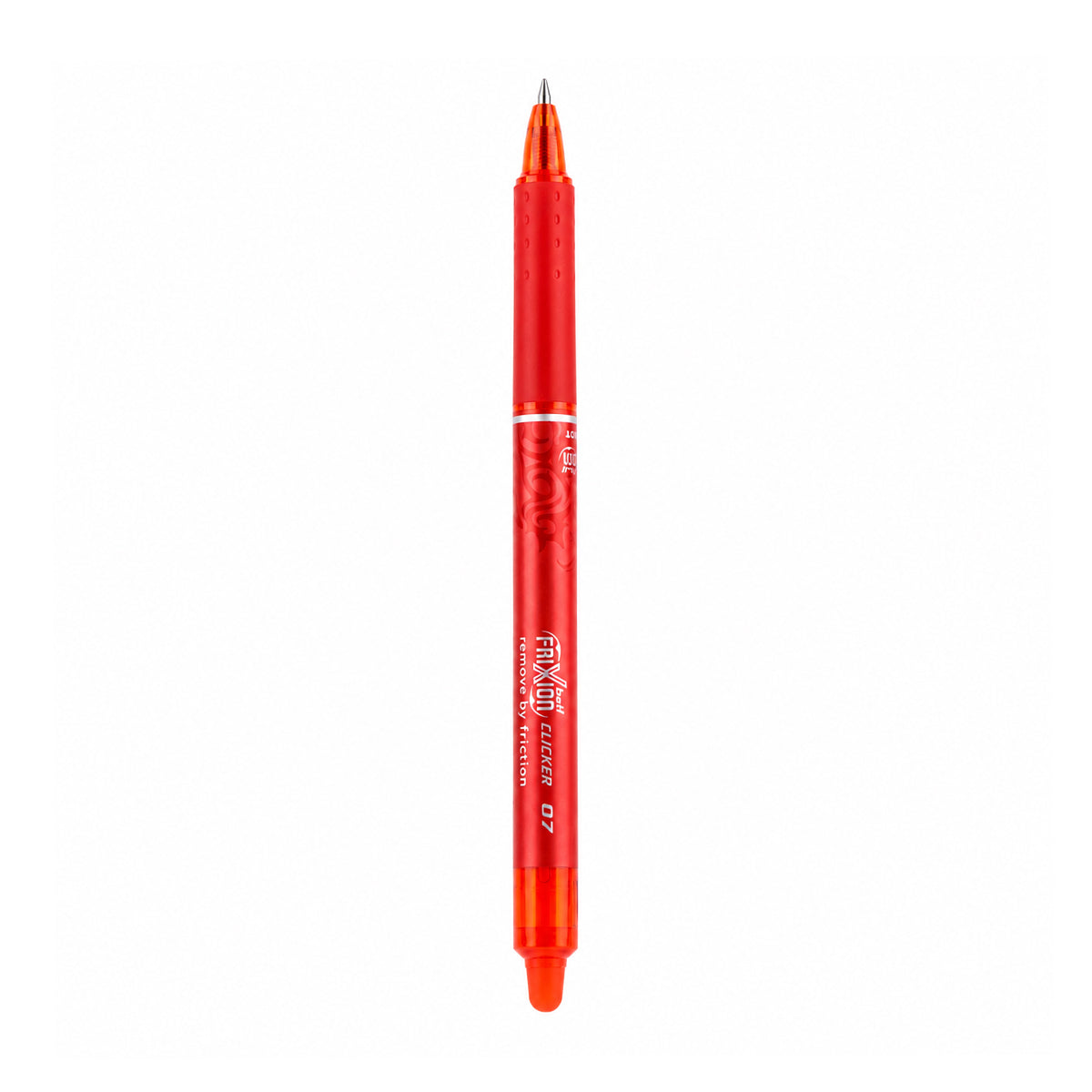Pilot FriXion Clicker Erasable Red Rollerball Pen — Red Ink