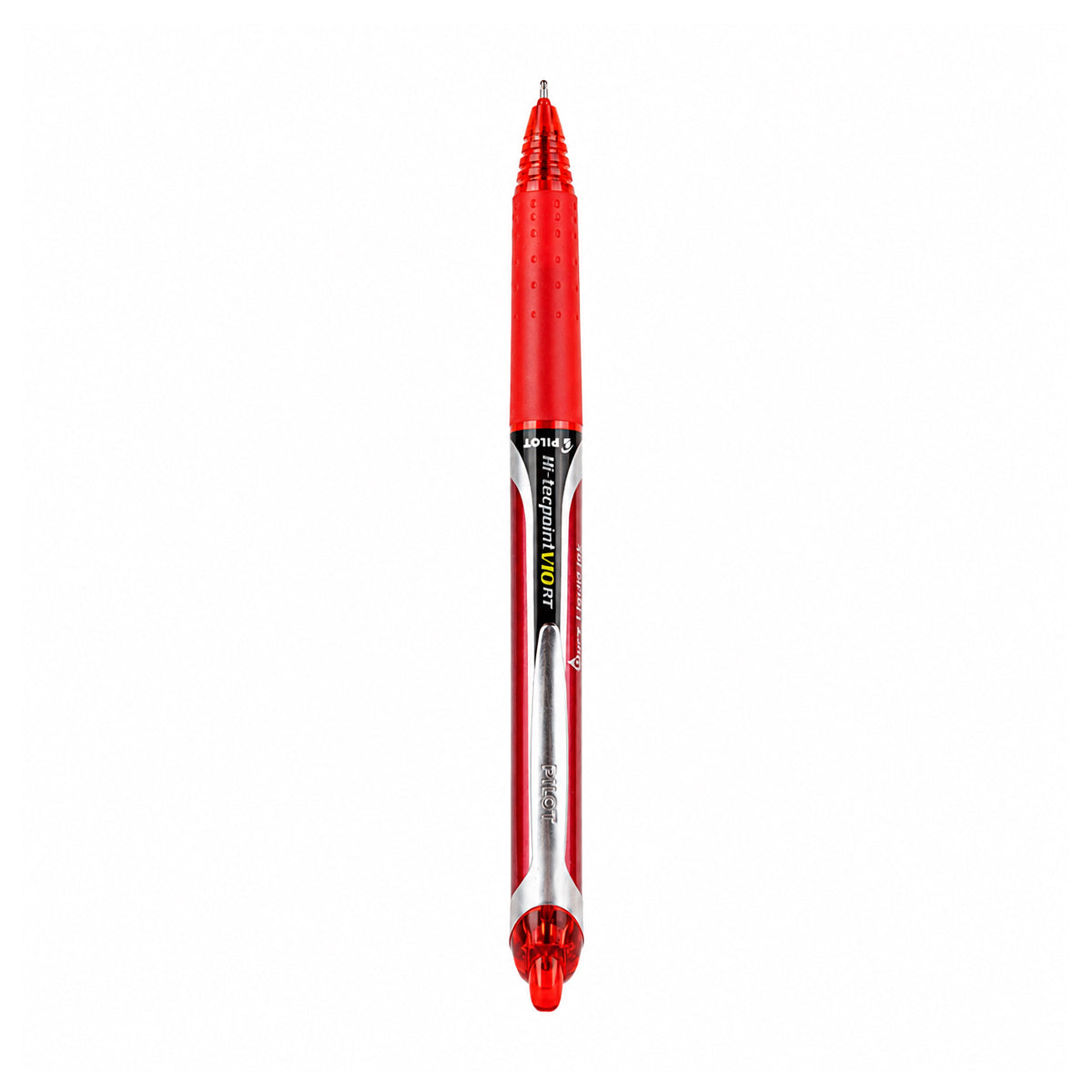 Pilot Hi-Tecpoint V10 RT Red Rollerball Pen — Red Ink