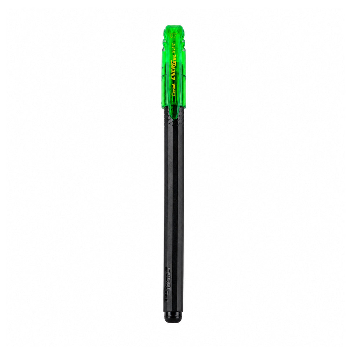 Pentel EnerGel Black & Light Green Gel Pen Set of 2
