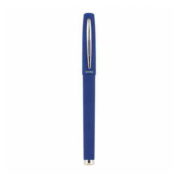 Baoke 1.0mm Bold Blue Rollerball Pen — Full Blue Finish, Cap Type