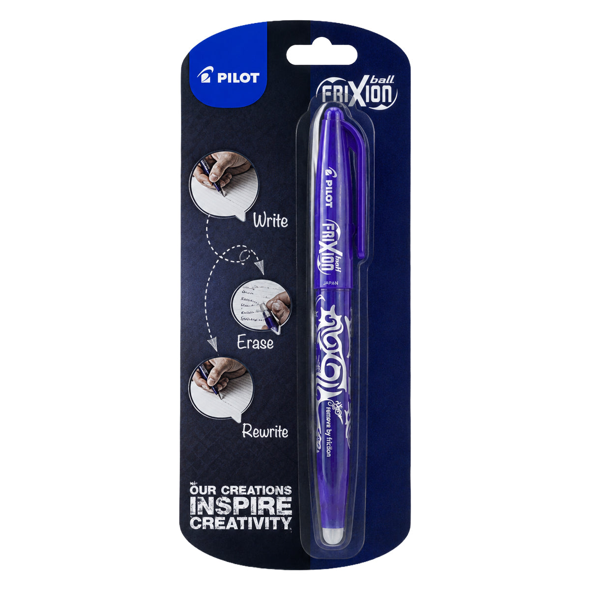 Pilot 1116 Frixion Blue 0.7mm Erasable Roller Ball Pen