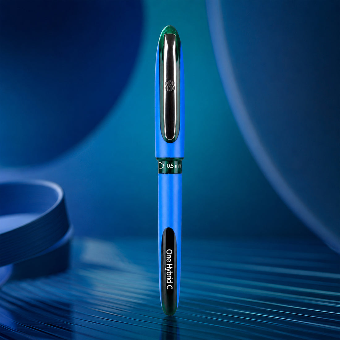 Luxor Schneider One Hybrid Roller Ball Pen – Green, 0.5 mm Cone Tip