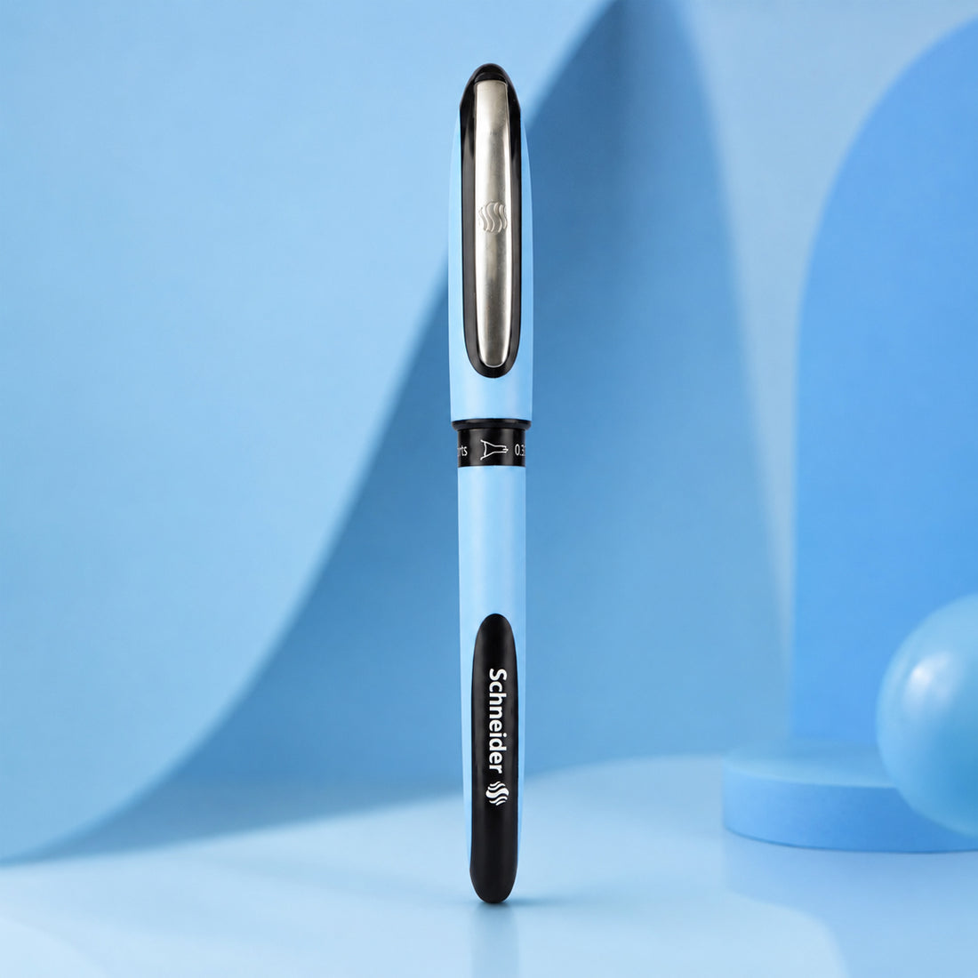 Luxor Schneider One Hybrid Roller Ball Pen — 0.3mm Fine Tip (Black)