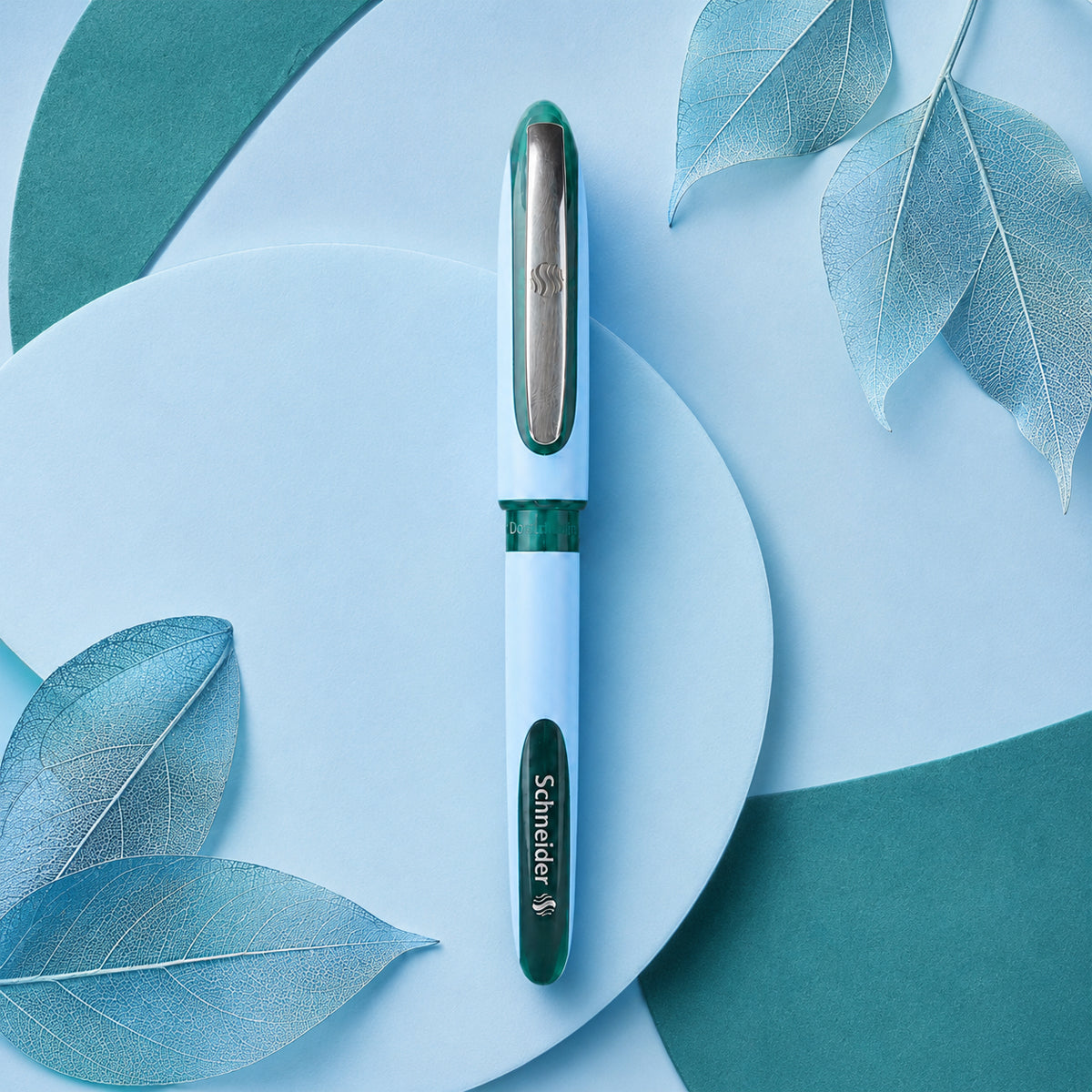 Luxor Schneider One Hybrid Roller Ball Pen – Green, 0.5 mm Needle Tip