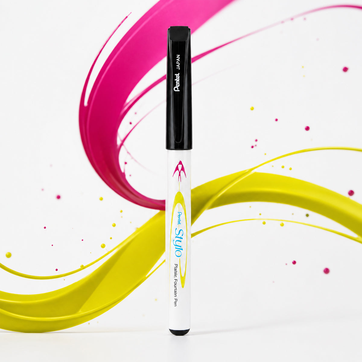 Pentel Stylo JM11 Plastic Fountain Pen — Pack of 5