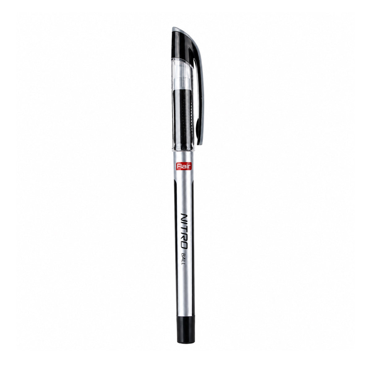 Flair Nitro 0.7 mm — Black Ball Pen (Cap)