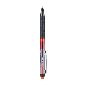 Pentel Q-Erase QE427 Red Barrel 0.7mm Mechanical Pencil — Set of 2