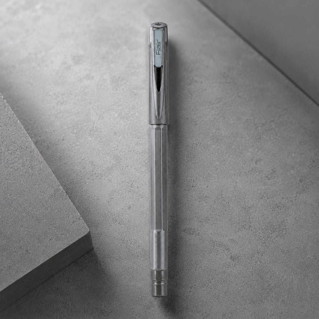 Flair Jet‑Speed 0.7 mm — Grey Body Gel Pen Set (10 pcs)