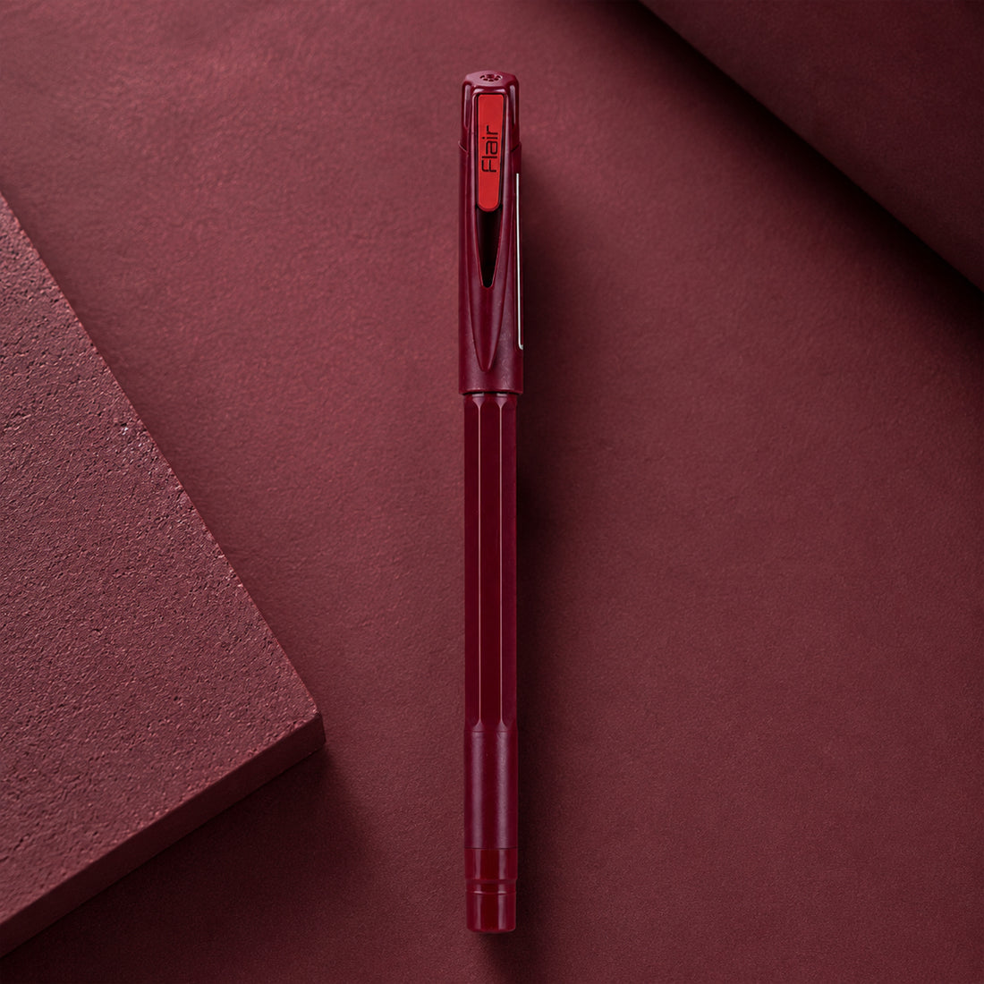 Flair Jet‑Speed 0.7 mm — Red Body Gel Pen Set (10 pcs)