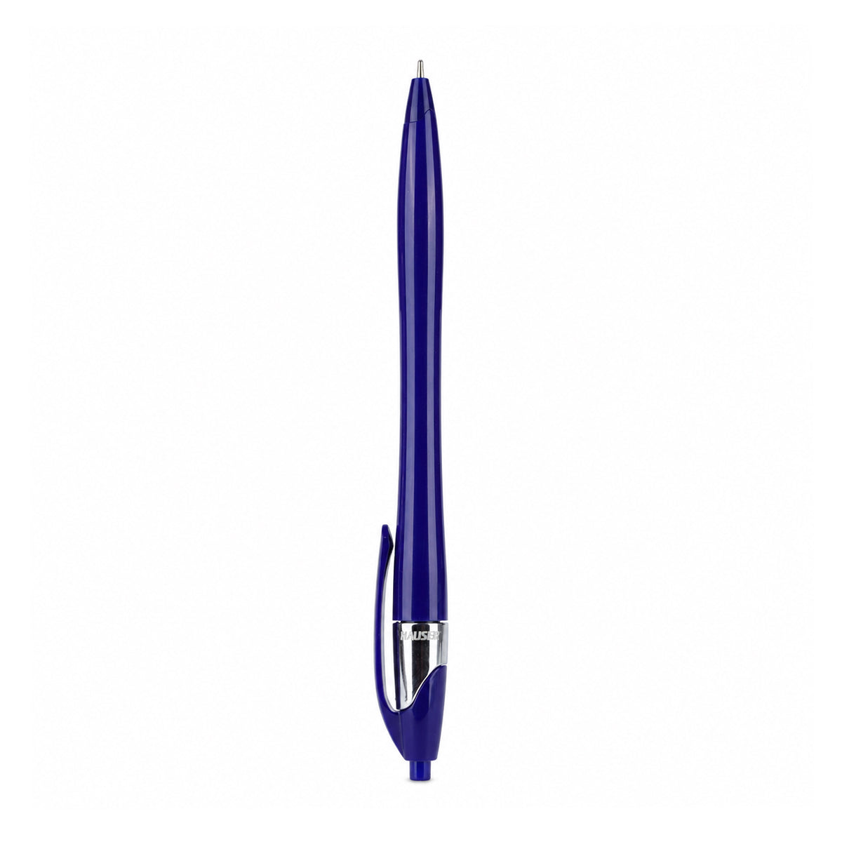 Hauser Germany EV Retractable Ball Pen — Blue Ink (Set of 10)