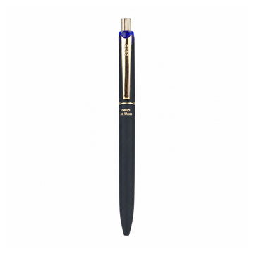 Cello Jet Maxx Gold Ball Point Pen — Rubberised Soft‑Touch Body, Blue Ink