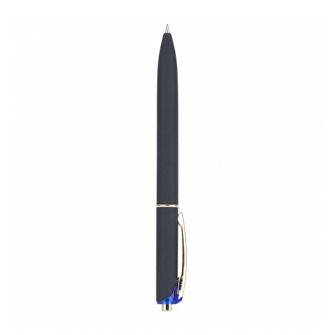 Cello Jet Maxx Gold Ball Point Pen — Rubberised Soft‑Touch Body, Blue Ink