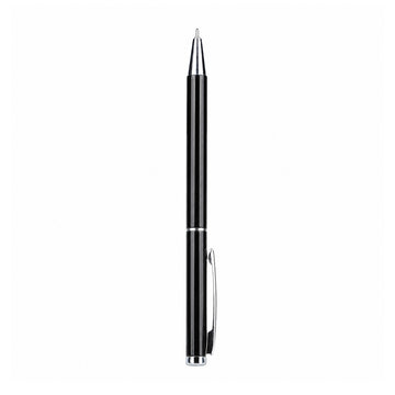 Cello Jet Set Exec Metal Ball Pen — Glossy Black, Blue Ink
