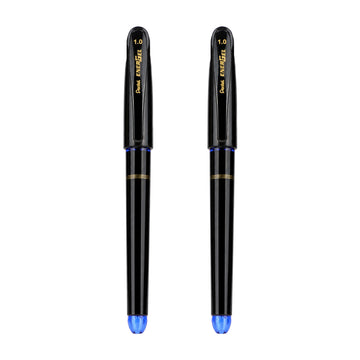 Pentel EnerGel Bold 1.0mm Blue Gel Pen (BL410) — Pack of 2