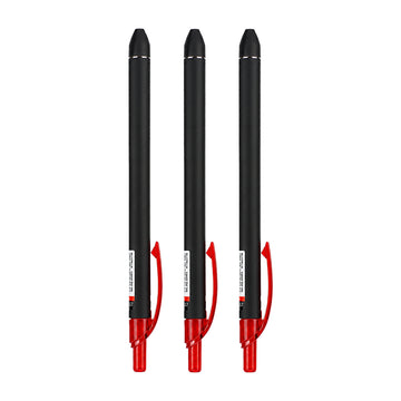 Pentel EnerGel Retractable 0.7mm Red Gel Pen (BL-437R1) — Set of 3