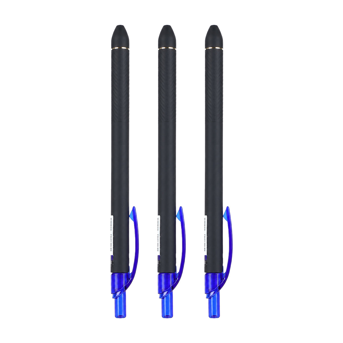 Pentel EnerGel Retractable 0.7mm Blue Gel Pen (BL-437R1) — Set of 3