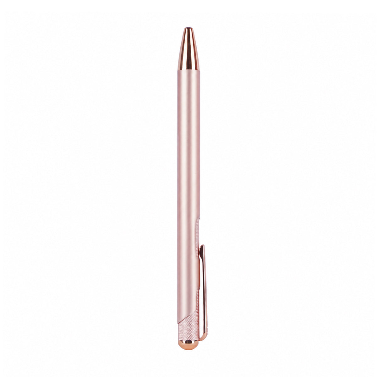 Unomax Lumina Retractable Ball Pen — Rose Gold, Blue Ink