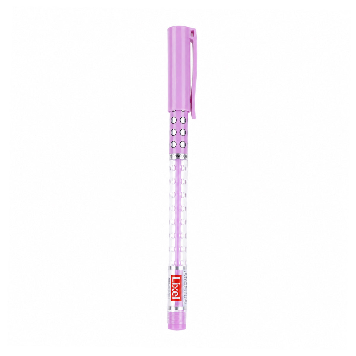 Lixel Silk Ball Pen – Blue Ink, Assorted Colours, Pack of 10