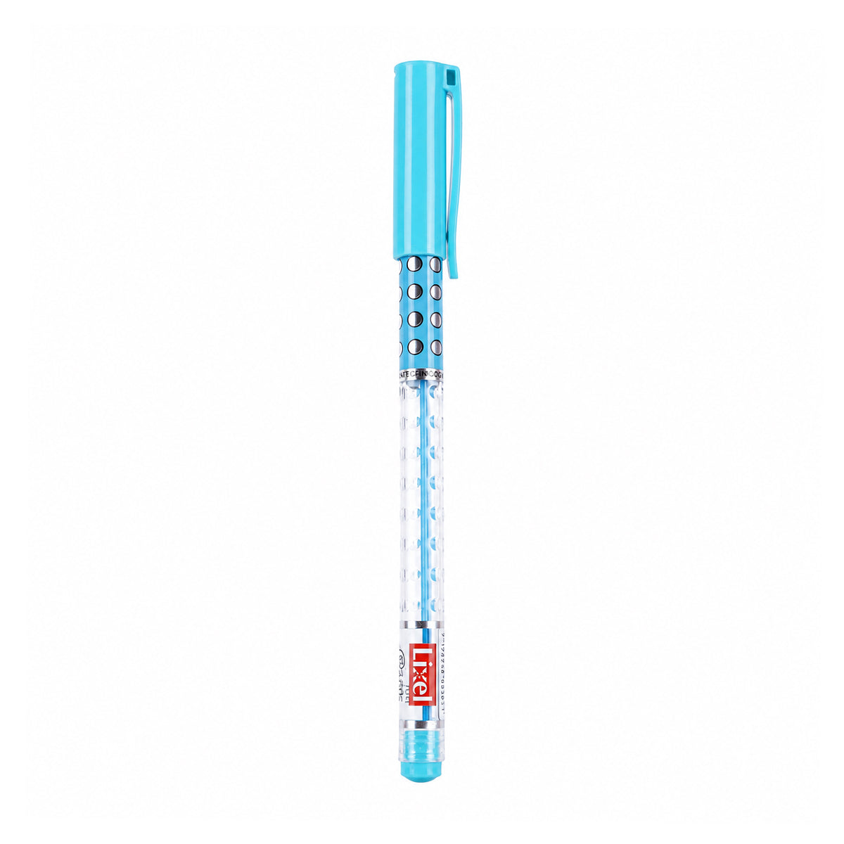 Lixel Silk Ball Pen – Blue Ink, Assorted Colours, Pack of 10
