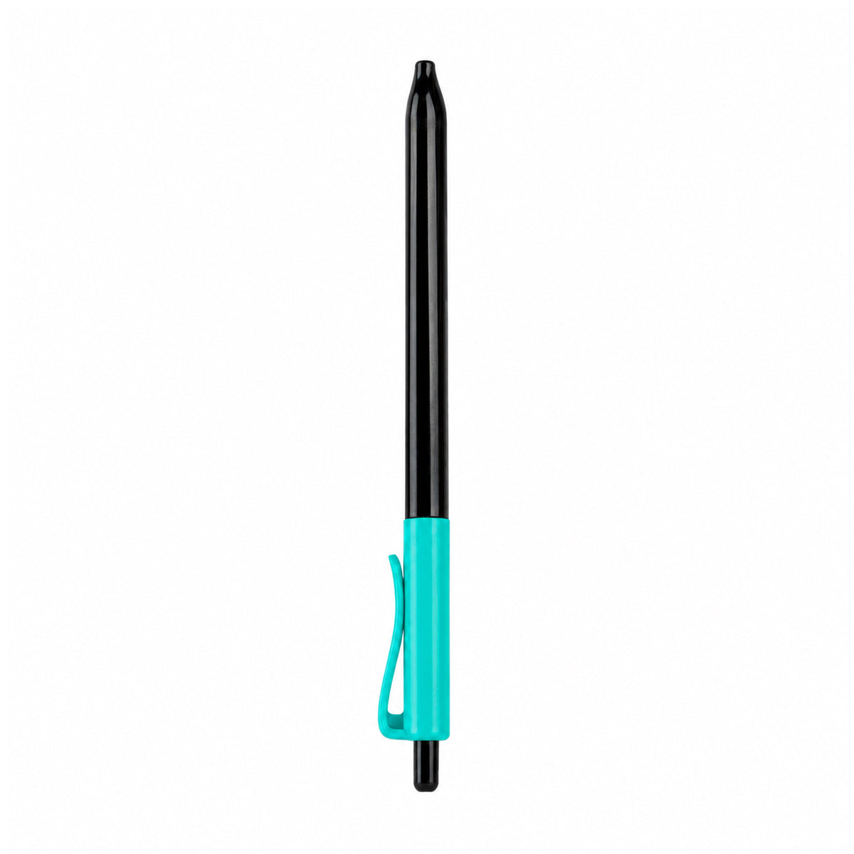 Reynolds Vista RT Ball Pen – 0.7mm Blue Ink, Pack of 20 (Black & Aqua Blue)