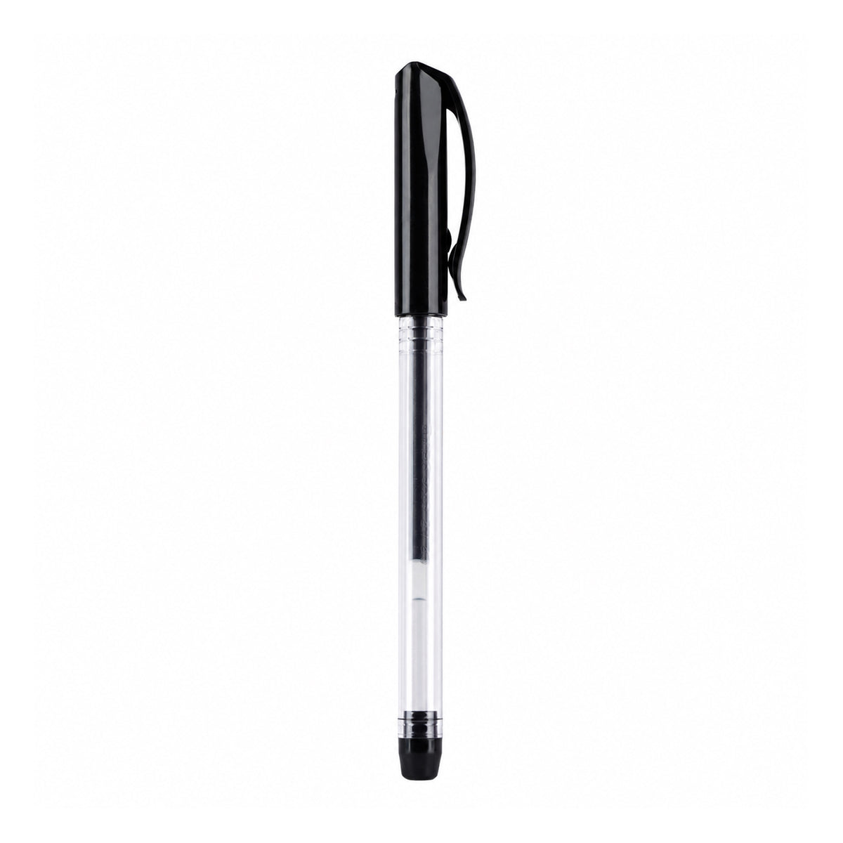 Reynolds JIFFY GEL Black Gel Pen – 0.5mm Needle Tip, Pack of 20