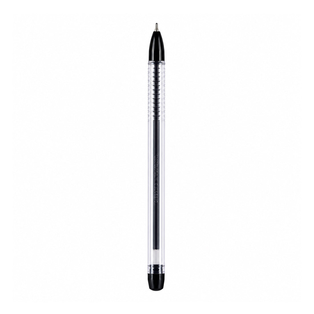 Reynolds JIFFY GEL Black Gel Pen – 0.5mm Needle Tip, Pack of 20