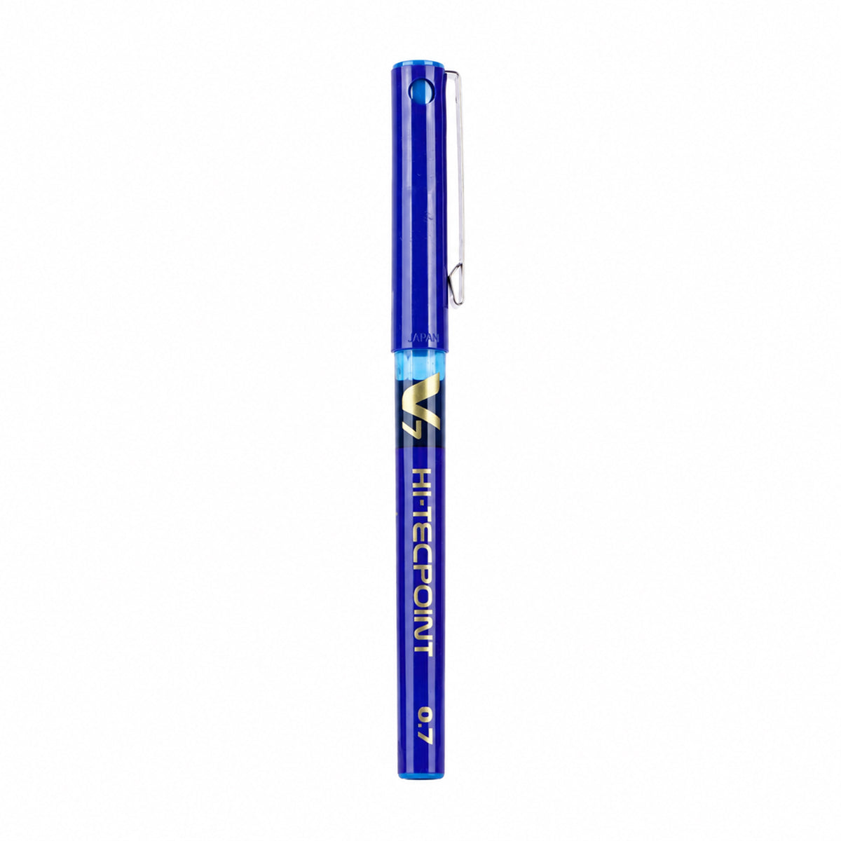 Pilot Hi-Tecpoint V7 0.7mm Roller Ball Pen – Blue Ink, Fine Point