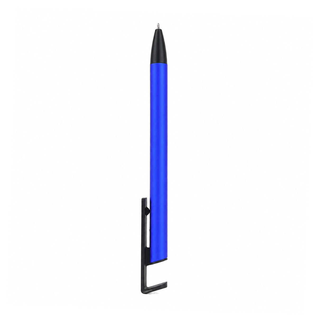The Writershub Matte Blue Retractable Ball Pen — Blue Ink