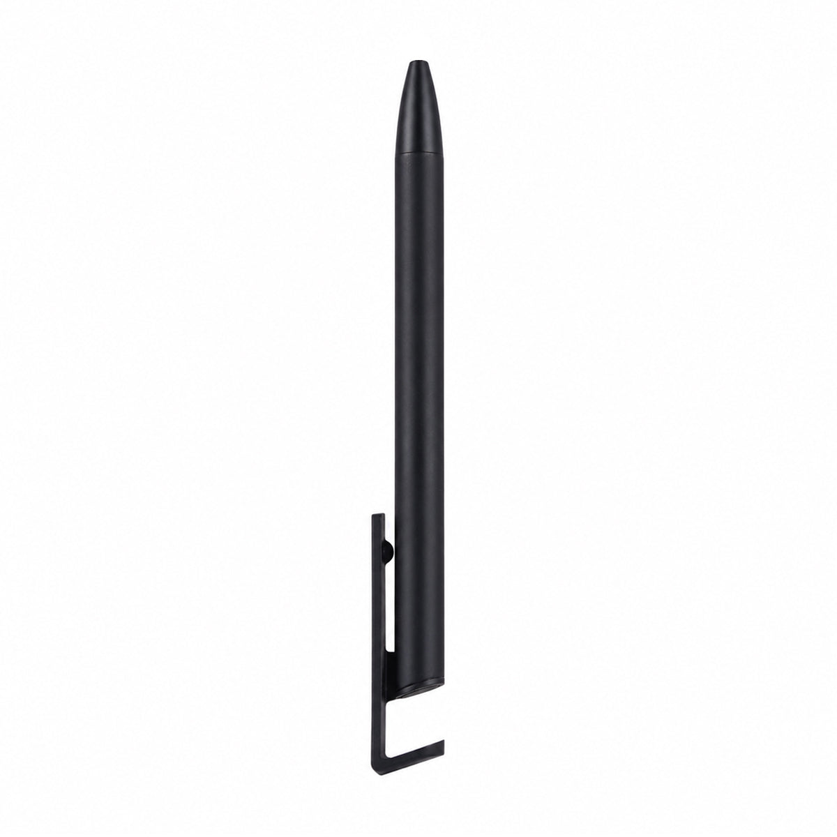 The Writershub Matte Black Retractable Ball Pen — Blue Ink