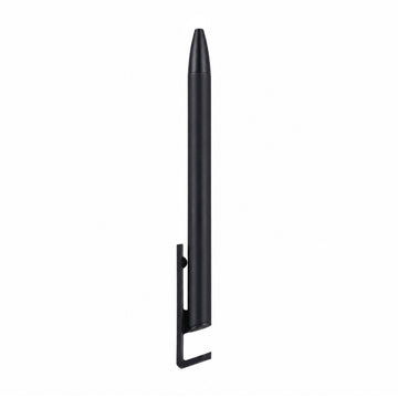 The Writershub Matte Black Retractable Ball Pen — Blue Ink