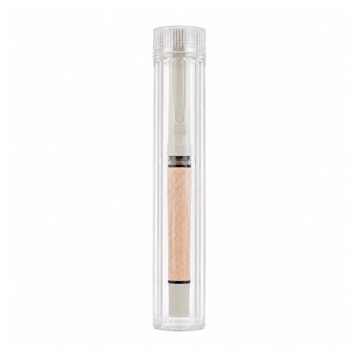Jinhao 62 Sandalwood Body with Creamy White Cap — Fine Nib, Converter
