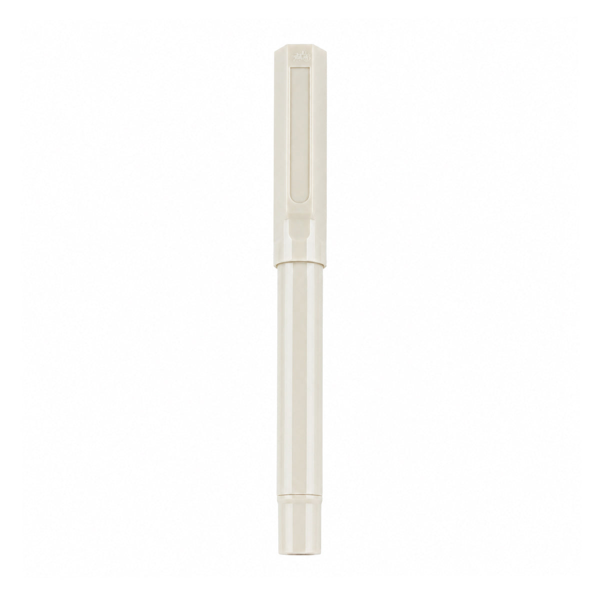 Jinhao 62 Creamy White Plastic Fountain Pen — Fine Nib, Converter