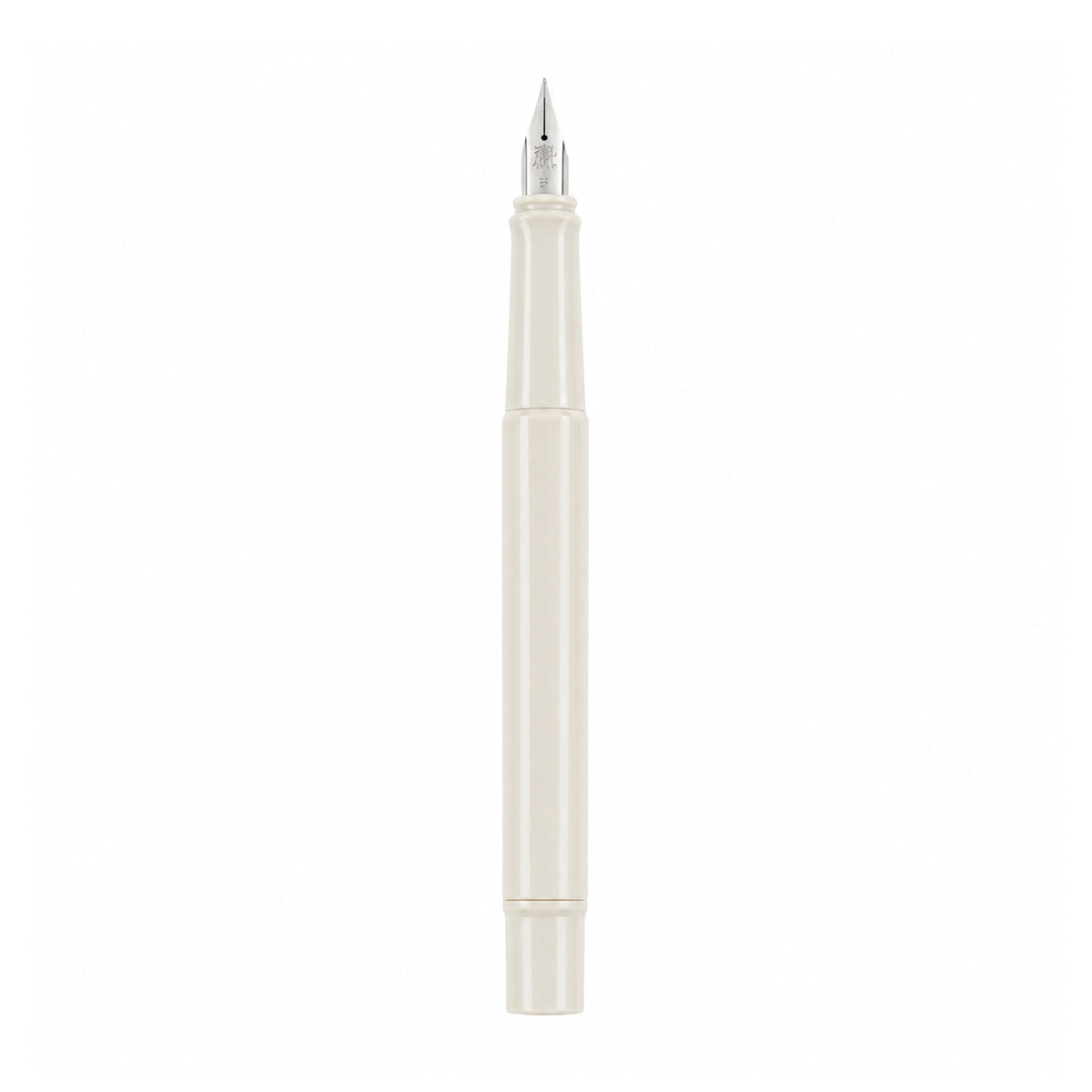Jinhao 62 Creamy White Plastic Fountain Pen — Fine Nib, Converter