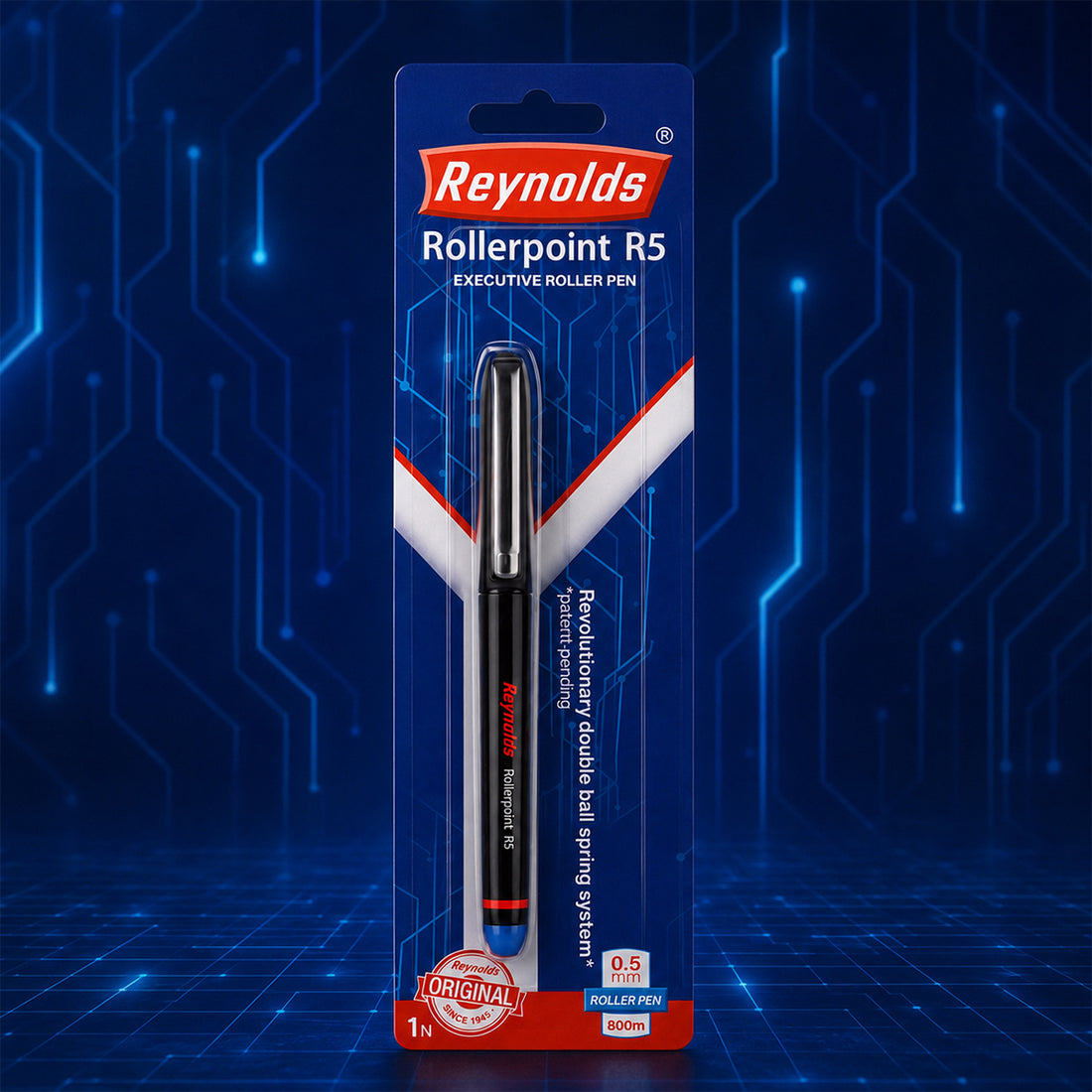 Reynolds Rollerpoint R5 Executive Roller Pen – Blue Ink