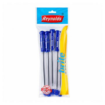 Reynolds Brite Ballpoint Pen — Blue Ink (Pack of 2)