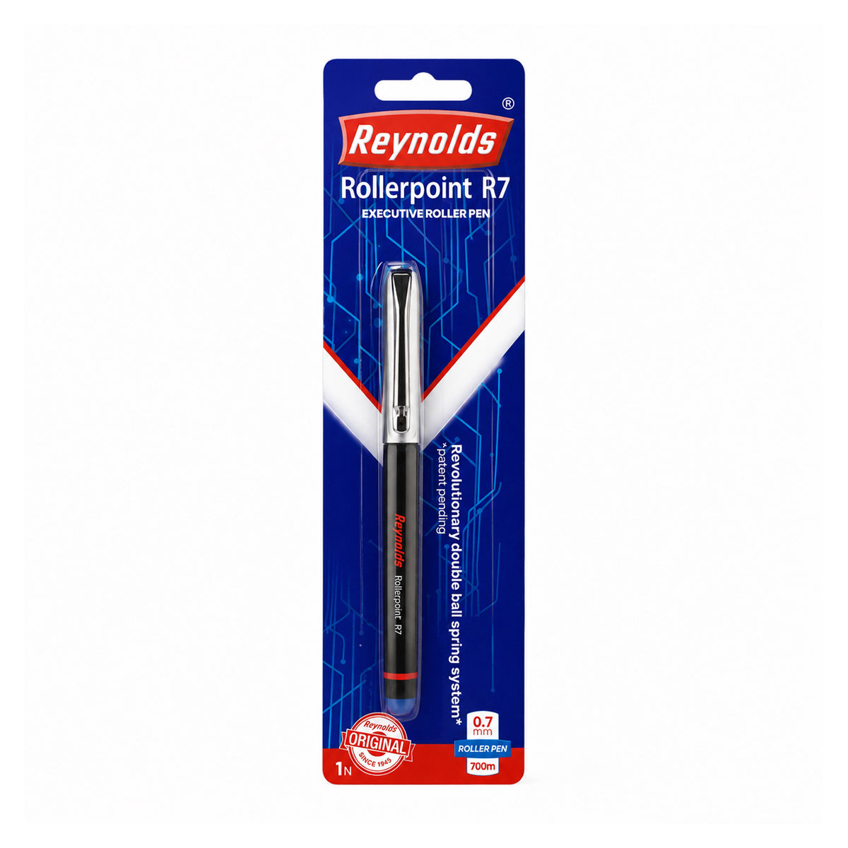 Reynolds Rollerpoint R7 Executive Roller Pen – Blue Ink