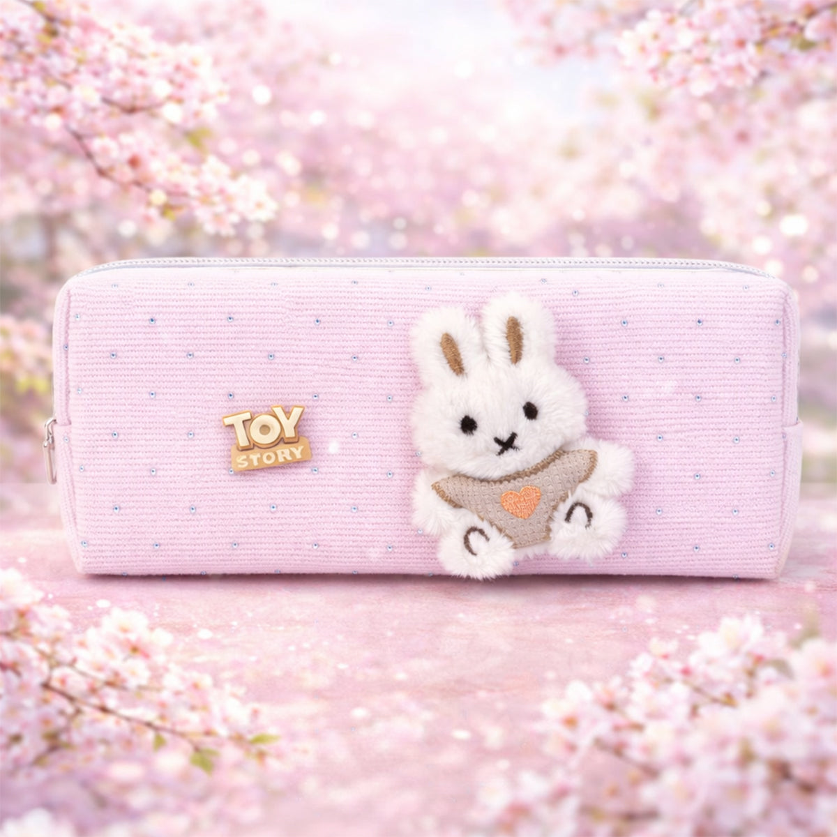 The Writershub Bunny Design Fabric Pencil Pouch