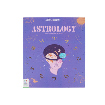 Hinkler ArtMaker Astrology Colouring Book – 30+ Zodiac Designs Paperback