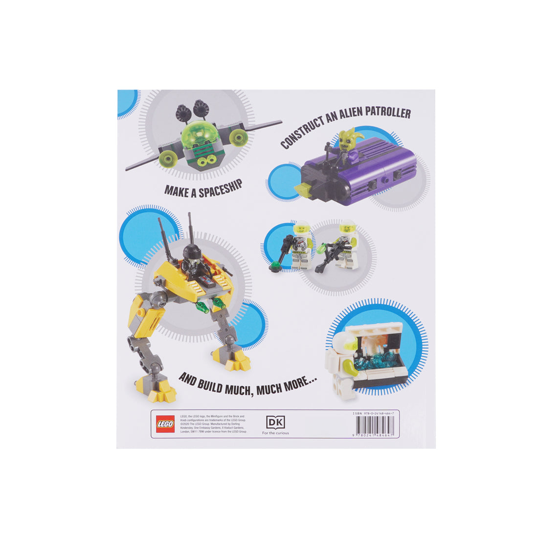 DK Build a Rocket and Other Great LEGO Ideas – Space-Themed Paperback Book