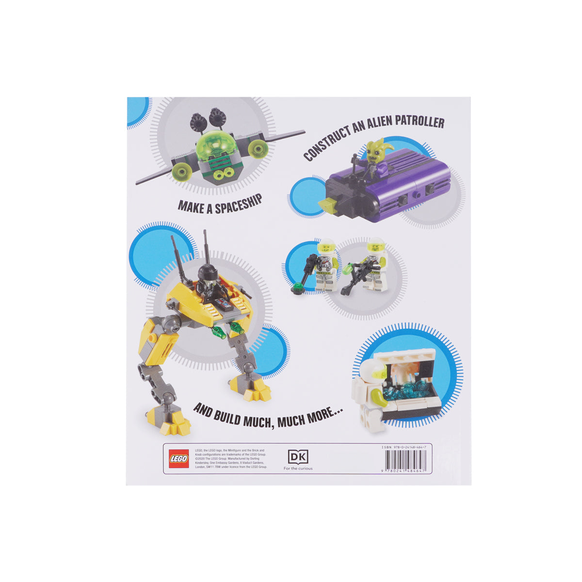 DK Build a Rocket and Other Great LEGO Ideas – Space-Themed Paperback Book