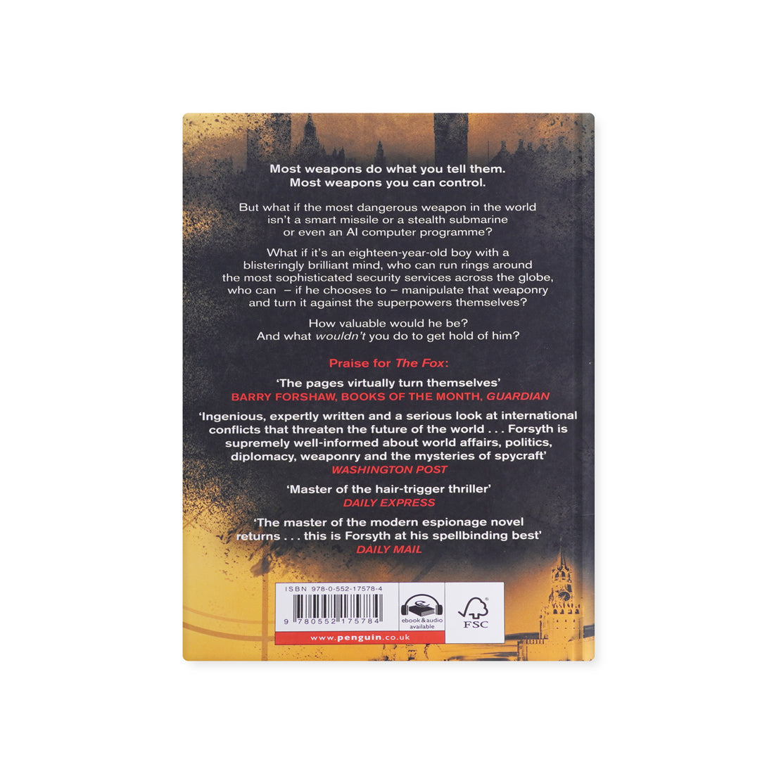 The Fox Paperback Novel by Frederick Forsyth