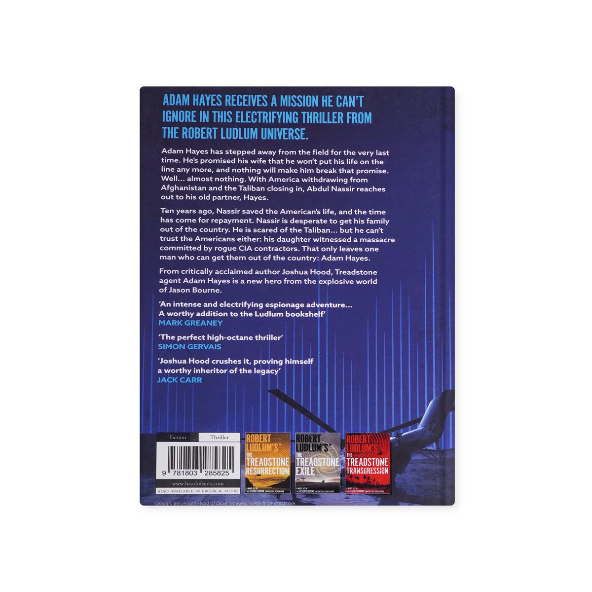 The Treadstone Rendition by Joshua Hood – A Bourne Universe Spy Thriller Paperback