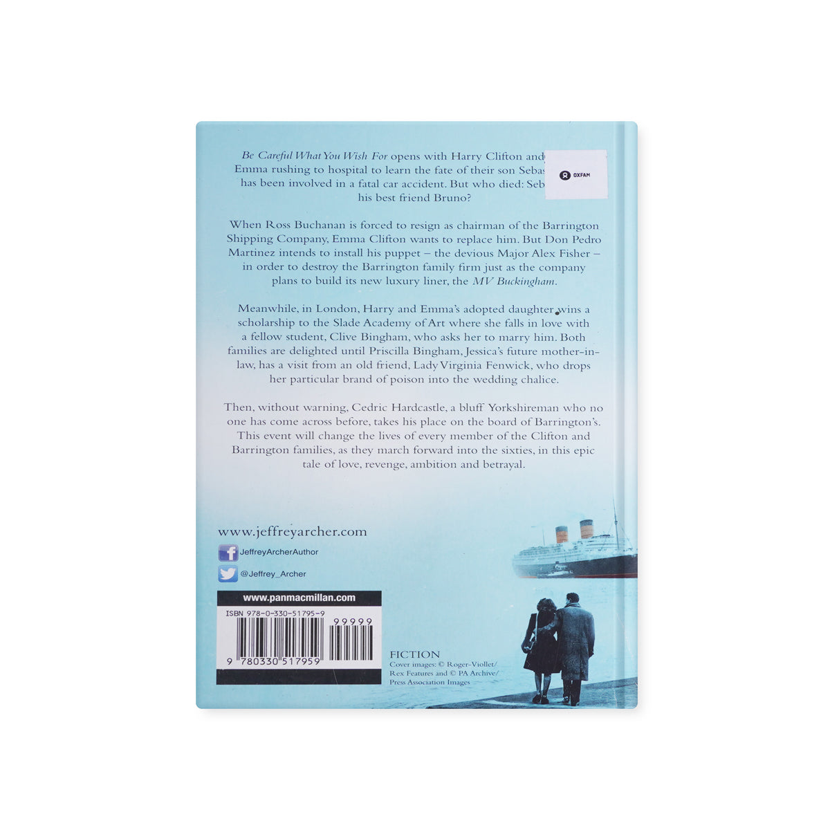 Be Careful What You Wish For by Jeffrey Archer – Paperback Thriller (Clifton Chronicles Book 4)