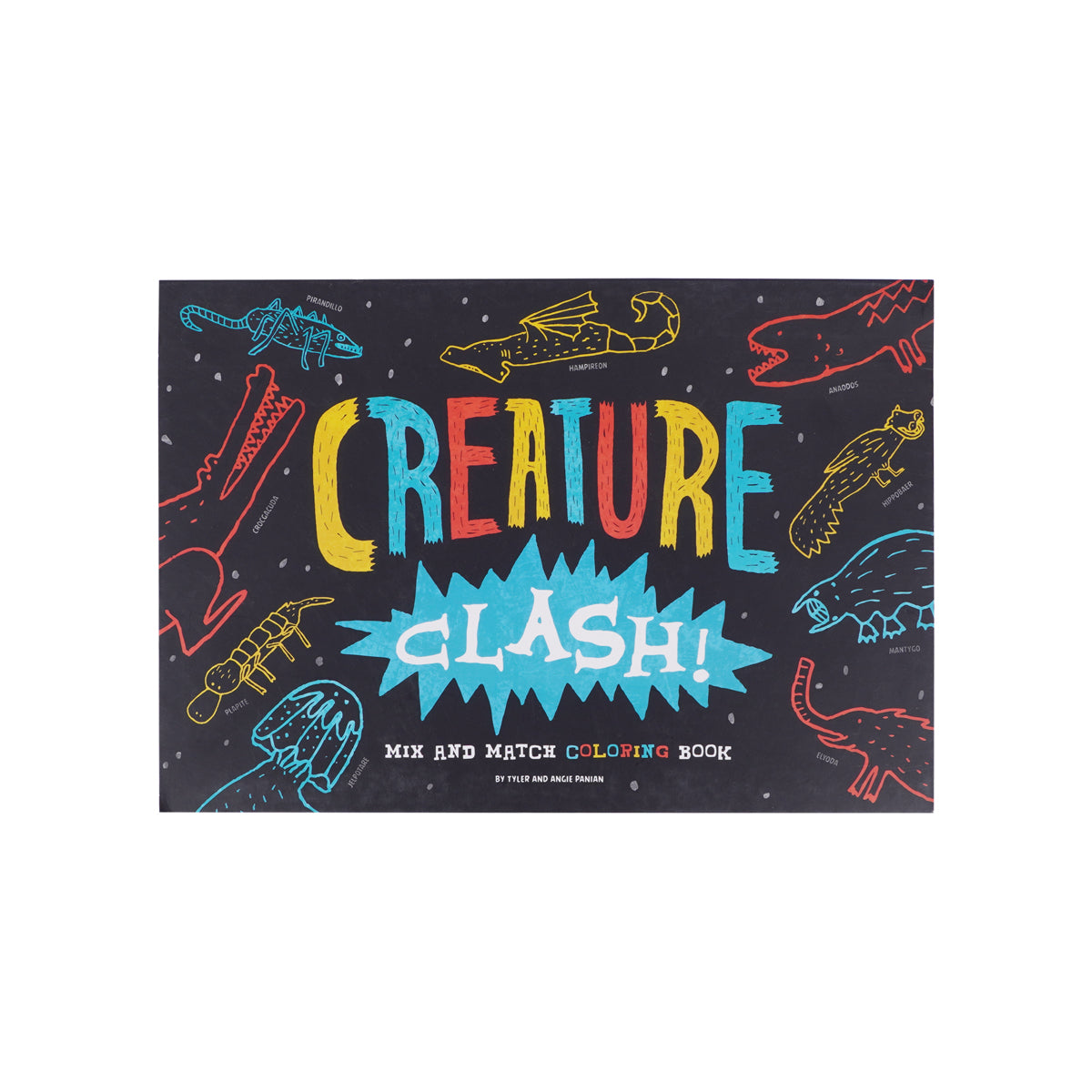 Creature Clash! Mix and Match Coloring Book – Interactive Monster Coloring Activity Book for Kids