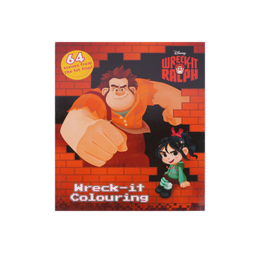 Disney Wreck-It Ralph Colouring Book – 64 Pages Kids Activity Book