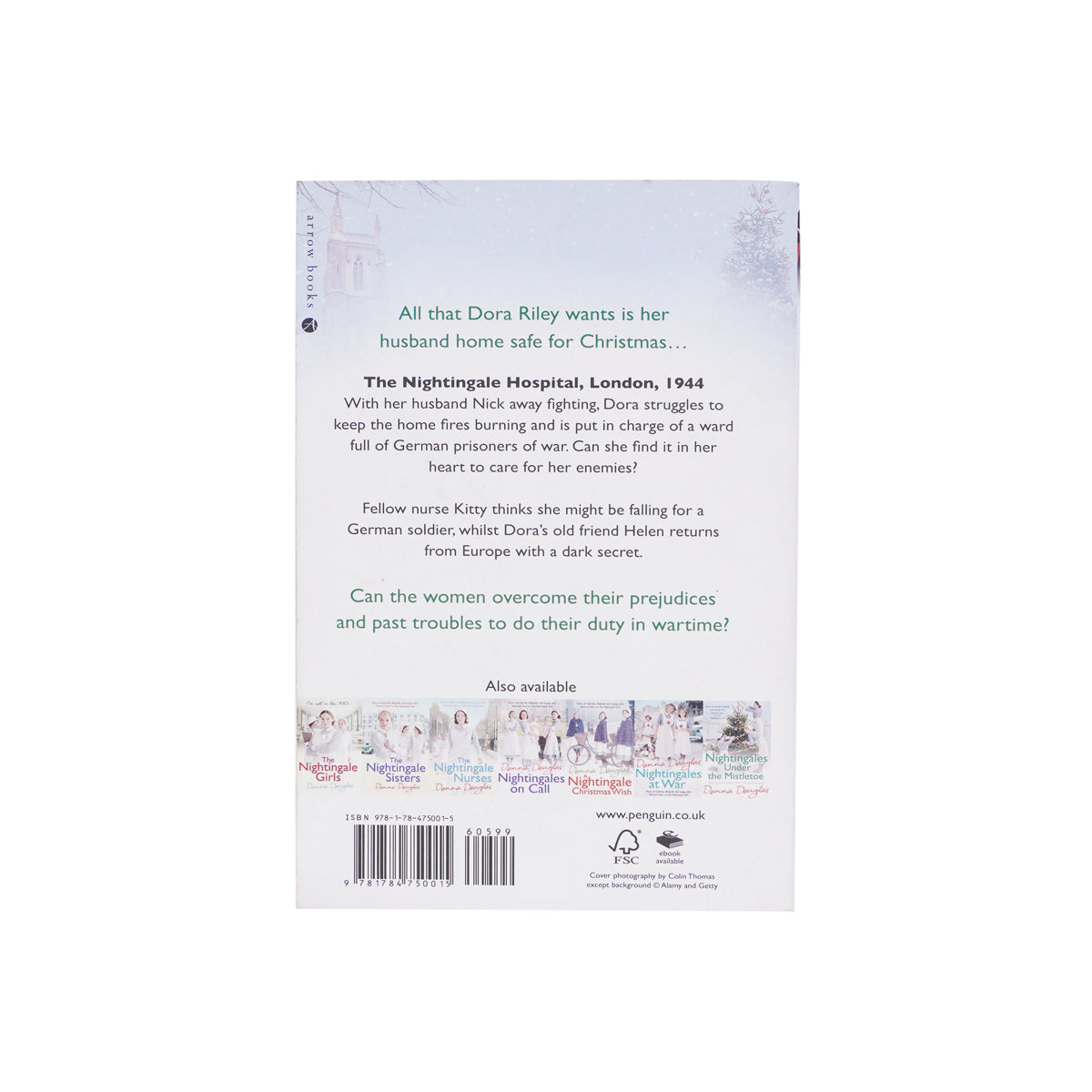 A Nightingale Christmas Carol by Donna Douglas | A Heartwarming Wartime Nursing Saga